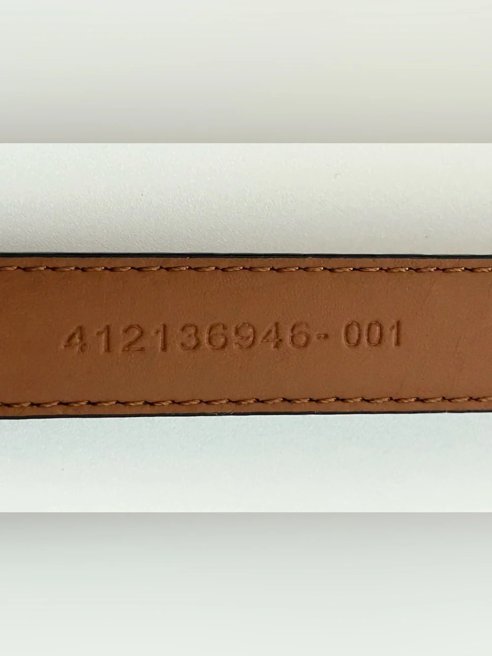 VTG Lauren Ralph Lauren Leather Belt Black Alligator Embossed .75” 3/4” Skinny